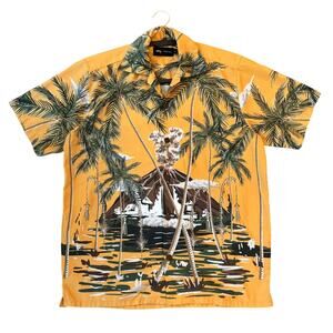RARE Stussy x Potato head Aloha Hawaiian Shirt Size Small